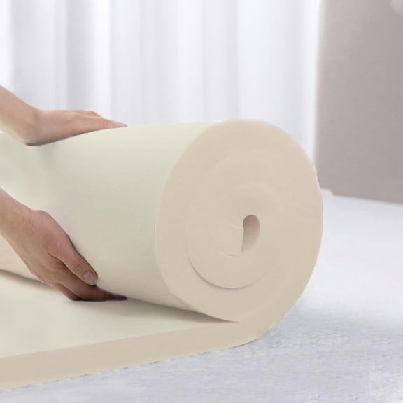 Memory Foam Mattress Topper Twin Size 1 Inch Pressure Relieving Rejuvenating CertiPUR-US Certified