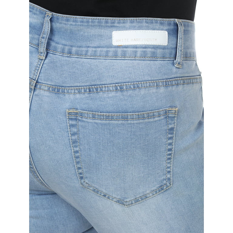 Women's Plus Size Super Stretch Light Blue Denim Jeans