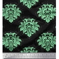 thumbnail image 1 of Soimoi Rayon Fabric Seamless Baroque Damask Print Fabric by Yard 56 Inch Wide, 1 of 3