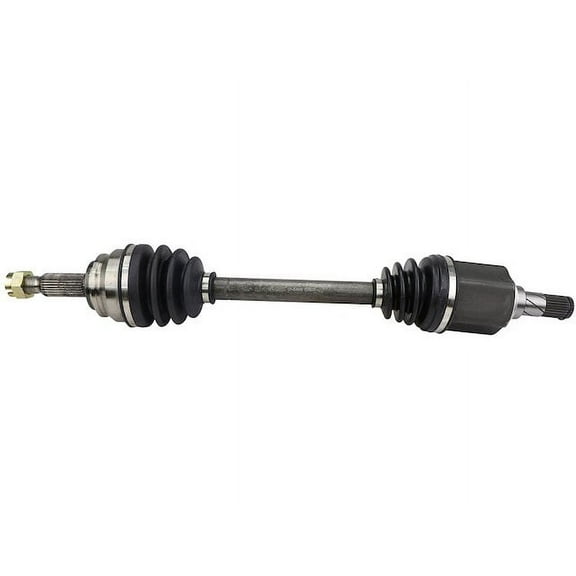 Front Left Driver Side CV Axle Assembly - Secondary Design - Compatible with 2007 - 2017 Jeep Patriot 2008 2009 2010 2011 2012 2013 2014 2015 2016