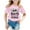 Pink, variant on Spazoro Little & Big Girls Boys T-Shirts Tees, Casual Graphic Short Sleeve Crew Neck Breathable Summer Tops for Kids Unisex Blue Size 7 T