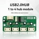 thumbnail image 5 of USB2.0 HUB PH2.0 Interface Version 1 to 4 Port USB HUB Module, 5 of 5