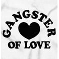 thumbnail image 2 of Cool Funny Gangster of Love Heart Hoodie Sweatshirt Women Brisco Brands S, 2 of 4