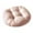 Pink, variant on Round Floor Pillow Cushion 19"x19" Washable Patio Chair Cushion for Outdoor Furniture Seat Pads Meditation Cushion for Yoga Living Room Sofa Balcony,Brown