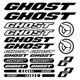 thumbnail image 1 of Car Stickers Creativity Bicycle Frame for GHOST Road Bike Mountain MTB BMX Cycling Rack Vinyl Decal Decorative Accessories, 1 of 4