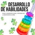 thumbnail image 2 of Blackbox Torre Apilable Arcoíris Montessori – Juguete Educativo para Bebés y Niños | Desarrollo Psicomotriz y Coordinación Mano-Ojo, 2 of 5