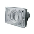 thumbnail image 3 of United Pacific 31375 ULTRALIT 4in x 6in Crystal Projection Headlight w/6 White LED Position Light, Reinforced Aluminum Reflector, Anti-vibration – LOW BEAM – ONE Unit, 3 of 3