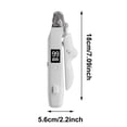 thumbnail image 3 of TIELUTT Scissors 2 In 1 LED Scissors with Nail File Sharpener with LED Battery Indicator Cat Scissors Dog Nail Covers Pet Comb for Dogs Cat for Nail Trimming Dog Septic System Large Dogs Dog Styptic, 3 of 8