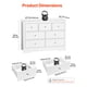 thumbnail image 3 of YKITRD Wooden 7-Drawer Chest with Sliding Mechanism Modern Storage Cabinet, 3 of 12