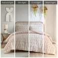 thumbnail image 3 of Intelligent Design Lucy Full/Queen Bed in a Bag Comforter Set 3 Piece in Pink, 3 of 9