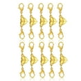 thumbnail image 2 of Tnobhg 10Pcs Magnet Buckle Heart Shape Alloy Magnetic Clasps Necklaces Bracelet Extender Jewelry Accessories, 2 of 7