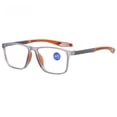 thumbnail image 3 of Gafas de lectura con protección para los ojos, antiluz azul, para personas de mediana edad y mayores que leen en línea, deportivas, antideslizantes, de alta definición, para presbicia, 3 of 5