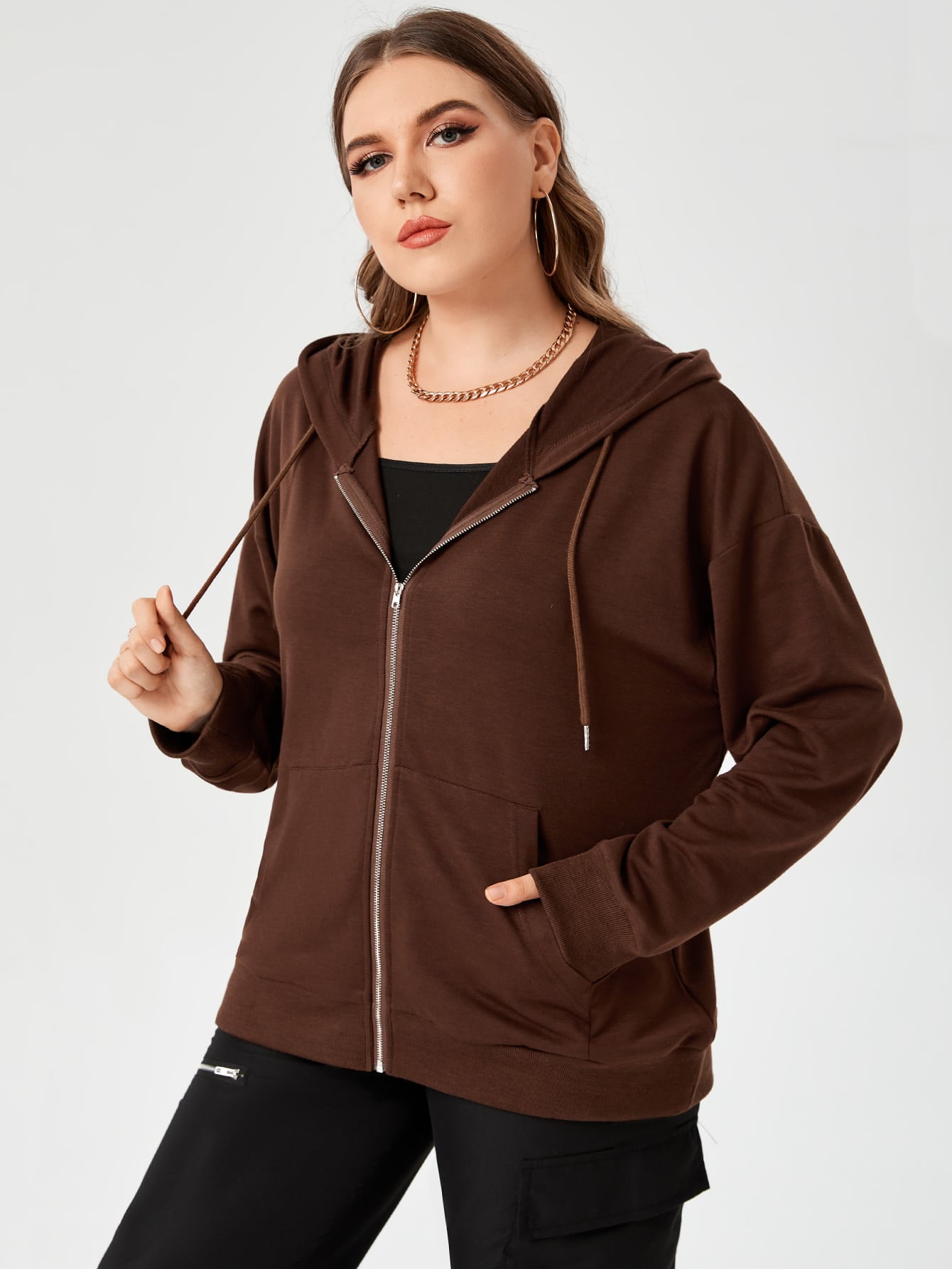 Drawstring Hoodie 12011202W231614 