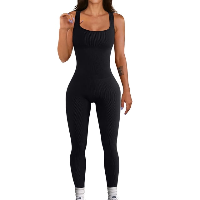 Mono de yoga sin costuras, pantalones deportivos para exteriores, pantalones de una pieza sin espalda para mujer