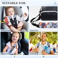 thumbnail image 5 of ALAZA Flower Patern4 Car Seat Belt Adjuster Neck Covers Shoulder Cushions Pads M, 5 of 8