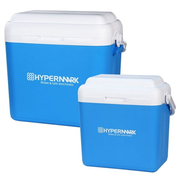 Juego de Hieleras Hypermark  de 32 Litros y 12 Litros Azul
