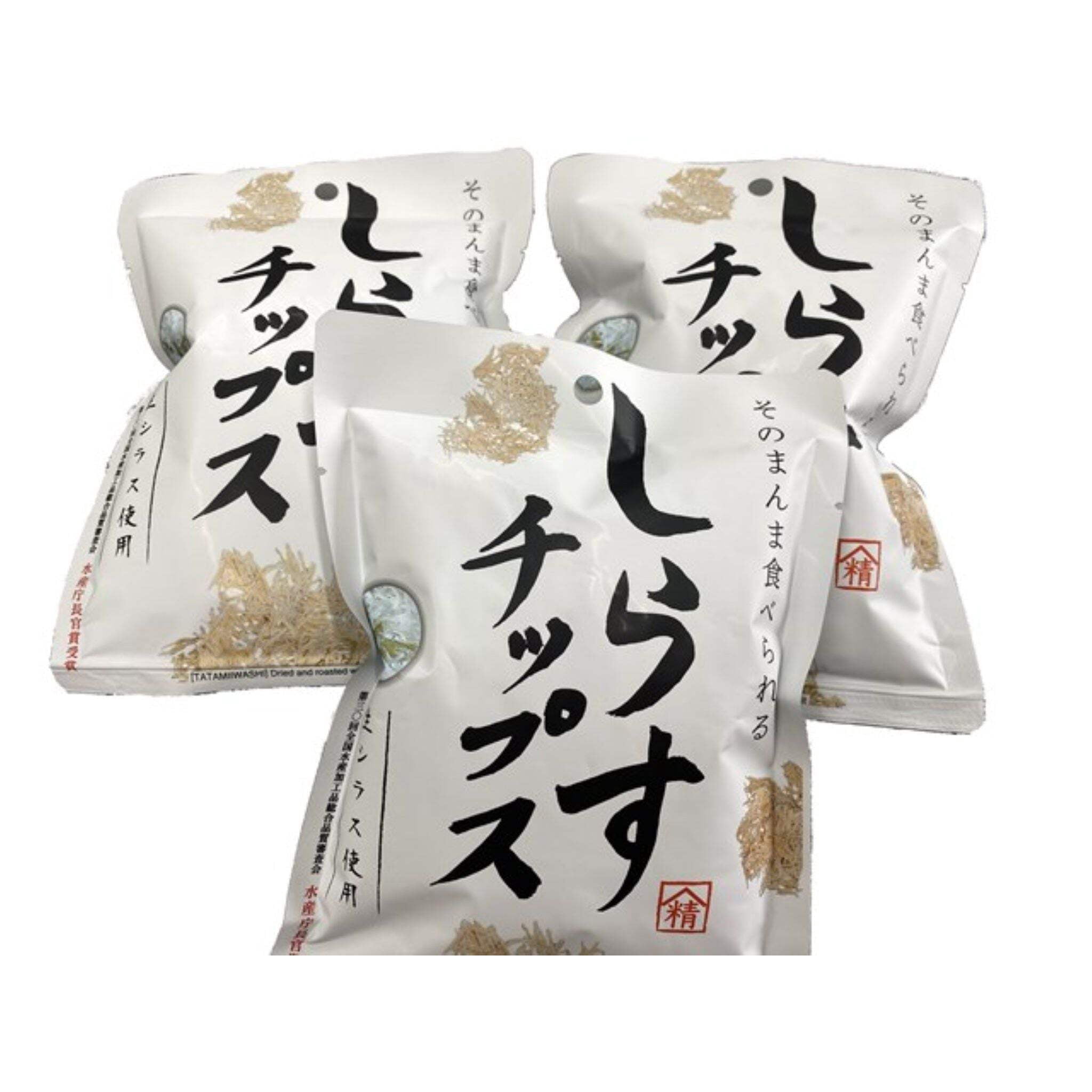 Special Sale! Natural Shirasu Fish Chips (whitebait) x 3 Bags Additive-free calcium-rich Made in Japan - Ecology-shop Satani