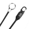thumbnail image 2 of ANGGREK Bicycle Combination Lock,Bicycle Combination Lock Anti‑theft Security Helmet Lock Portable PVC Wrapped Steel Cable,Bike Helmet Lock, 2 of 8