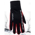 thumbnail image 3 of Penkiiy Winter Gloves for Men Mens Winter With Anti-Slip Elastic Cuff, Thermal Soft Lining Gloves Red Gloves, 3 of 4