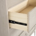 thumbnail image 2 of Furniture of America Brio 5-Drawer Solid Wood Adult Bedroom Chest Dresser, Natural Oak, 2 of 16