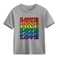 thumbnail image 1 of hengsof T-Shirt Graphique à Manches Courtes Imprimé pour Enfants, 1 of 3