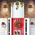 thumbnail image 2 of Bearachild Muñeco de nieve Pantalla Santa Claus Porche Luz Cubierta Decoración Hogar Pasillo Lámpara de pared Lámpara colgante-Chimenea Festival Kits de decoración para fiestas Muñeco de nieve Bearachild HA010299-02, 2 of 6