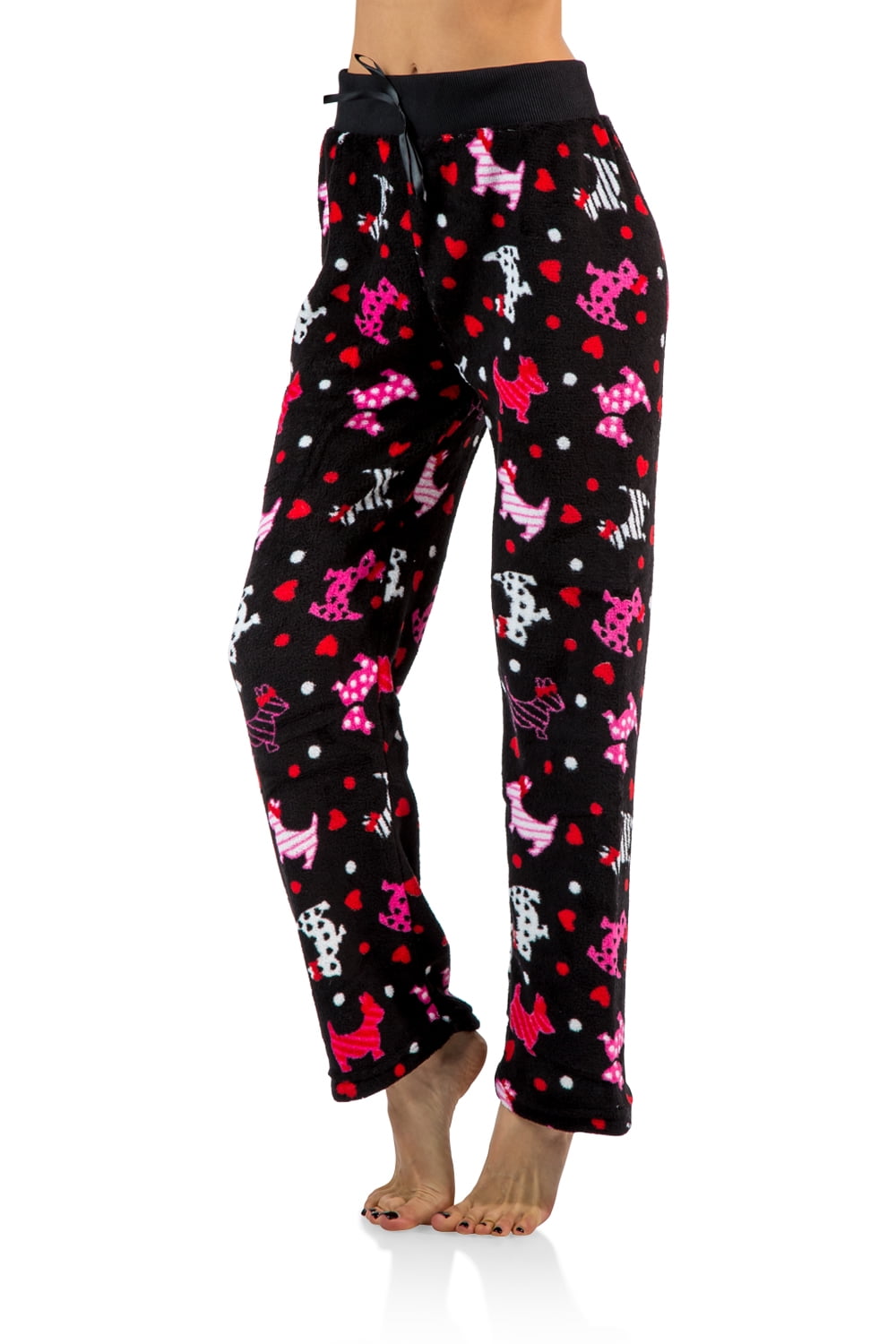 women's fleece pj pants
