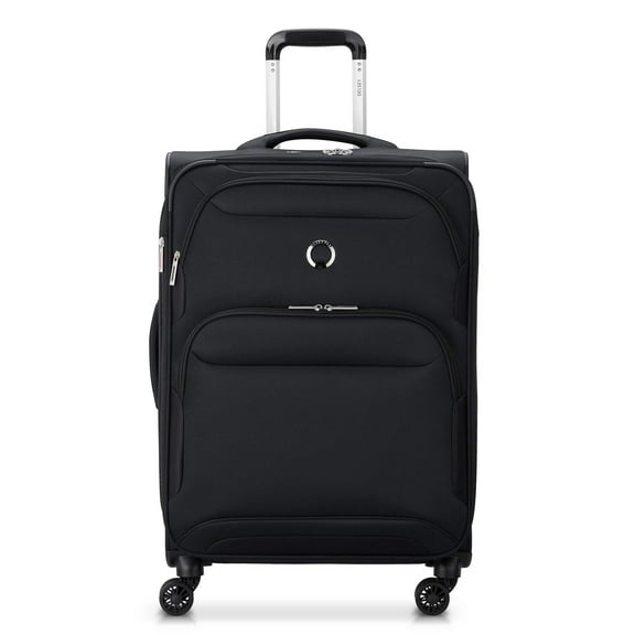 DELSEY PARIS Sky Max 2.0 24" Softside Spinner Luggage, Black