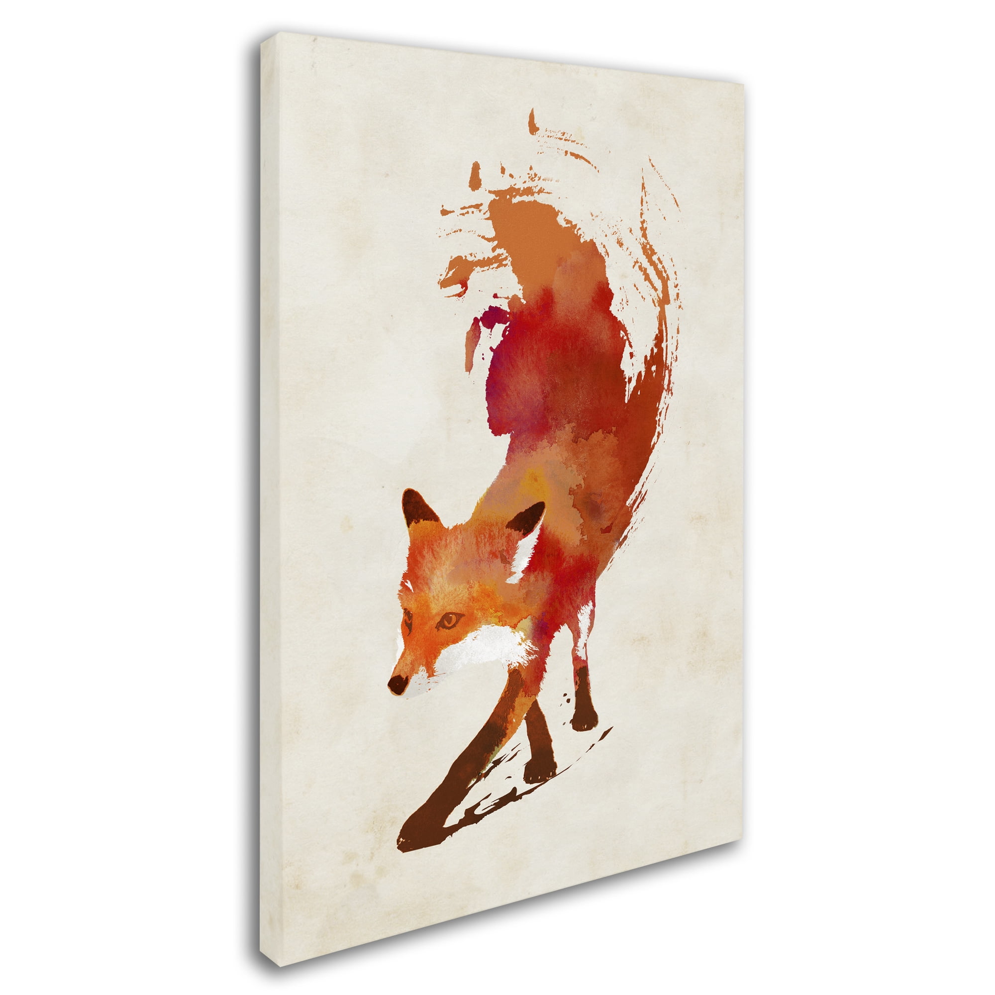 Trademark Fine Art 'Vulpes Vulpes' Canvas Art by Robert Farkas