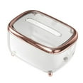 thumbnail image 3 of Caja De Pañuelos, Caja De Almacenamiento De Papel Transparente Con Tapa Magnética, Servilletero Fácil De Girar, Organizador De Almacenamiento De Pañuelos De Escritorio De, 3 of 8