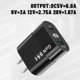 thumbnail image 2 of Adaptador de cargador USB 3.0 tipo C de carga de teléfono GaN de 65 W para Huawei (negro de EE. UU.) Likrtyny Para estrenar, 2 of 2