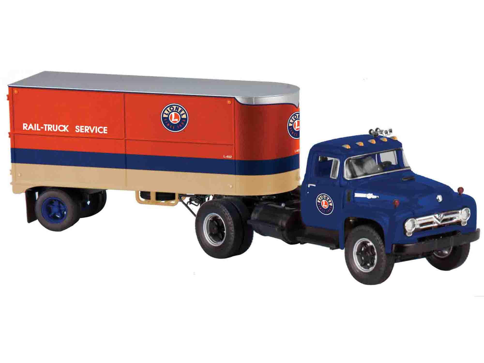 Lionel 681903 O Lionel SemiTractor w/Piggyback Trailer