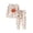 r-173Beige87, variant on HAYIMI Child Kids Cute Halloween Loungewear Set Long Sleeve Crew Neck Shirt with Allover Pumpkin Graphic and Cozy Jogger Pants 2 Piece Pjs Classic Nightwear