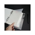 thumbnail image 4 of A5/A6 6 Pcs Pages de Reliure Séparateur PP Planche de Recharge Journal Carnet Pages d'Index, 4 of 5
