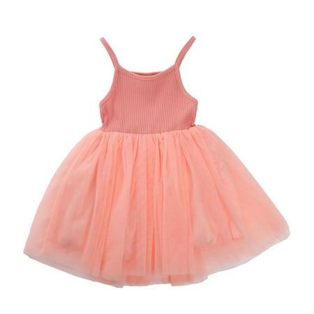 

Seyurigaoka Kids Girl Short Sleeve Dress Ruffle Fold Decoration Child Clothing