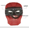 thumbnail image 3 of Máscaras de Spiderman de Marvel de una pieza, Hulk, Iron Man, Capitán América, figura de luz Led, decoración de colección, modelo de Cosplay, juguetes, regalos, 3 of 6