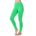 thumbnail image 3 of Zenana Women's Soft Wide Waistband Active Fitness Tight Yoga Pants Leggings with Pockets, 3 of 3