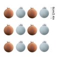 thumbnail image 3 of Clearance Christmas Decoration! YgkuHd Christmas Decorations Christmas Balls Flocked Christmas Tree Ball Ornaments Plastic Balls Xmas Decorative Hanging Ornaments Christmas Tree Decoration, 3 of 4