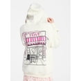 thumbnail image 4 of Weekend Academy Girls Graphic Hoodie, Sizes 4-18, 4 of 5
