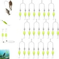 thumbnail image 1 of Double-Hook Reverse Bottom Rig, Anti Tangle Fishing Hooks, Free Floating,avoiding Water,Grass,Stones,and mud Fishings for Beginners Amateurs, 1 of 7
