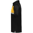 thumbnail image 3 of Holloway Sportswear S Prism Bold Polo Black/Gold 222576, 3 of 5