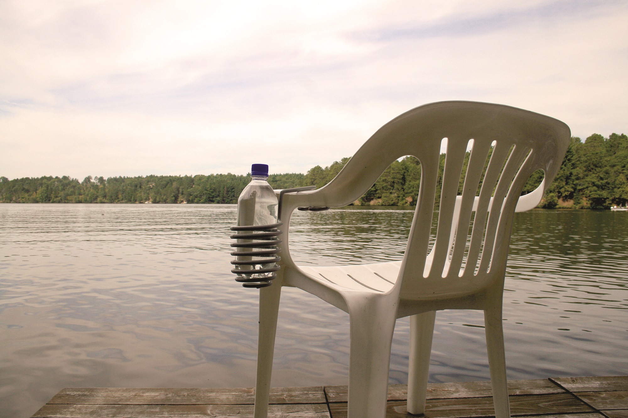 Swirlygig Skiffdaddy Drink Cup Phone Holder - PVC Coated Steel for Pontoon, Boat, Canoe, Patio Chair, 3 inch diameter, 2 Pack