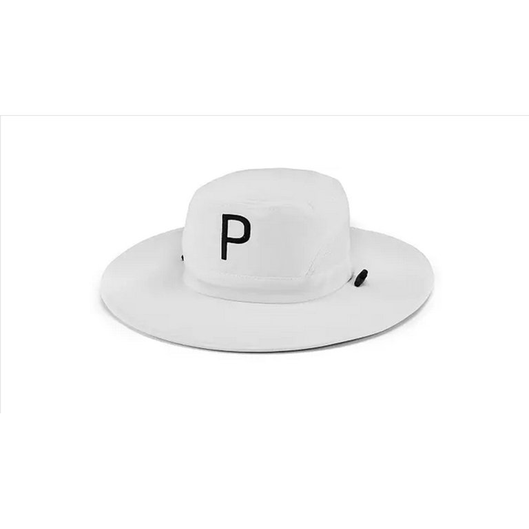 NEW Puma Aussie P Bright White Bucket Hat/Cap - Walmart.com