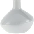 thumbnail image 3 of Livabliss Aviara Rustic Accent Table Lamp, 15-inch, White with Wheat Scalloped Shade, 3 of 5
