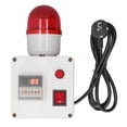 thumbnail image 2 of Alarma De Temporizador De Ciclo Industrial, Alarma De Sincronización Inteligente Carcasa De ABS Enchufe De La UE 220 V Buen Sellado 6 Dígitos Para Procesamiento De Alimentos, 2 of 7
