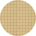 thumbnail image 1 of Ahgly Company Machine Washable Indoor Round Transitional Bronze Brown Area Rugs, 8' Round, 1 of 7