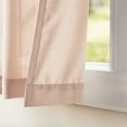 thumbnail image 3 of Exclusive Home Loha Linen Grommet Top Curtain Panel Pair, 54"x63", Blush, 3 of 8