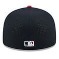thumbnail image 4 of Men's New Era Navy/Red  Atlanta Braves 2025 MLB All-Star Game Side Patch 59FIFTY Fitted Hat, 4 of 5