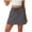 Gray, variant on Womens Summer Pants Trendy Loose Solid Short Quick Dry Loose Fit Trendy Short Skirt Pants Lounge Summer String Skirt with Pockets for Women 2026