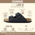 thumbnail image 4 of Sandalia CUSHIONAIRE Lane con Plantilla de Corcho y Hebilla Ajustable, 4 of 9
